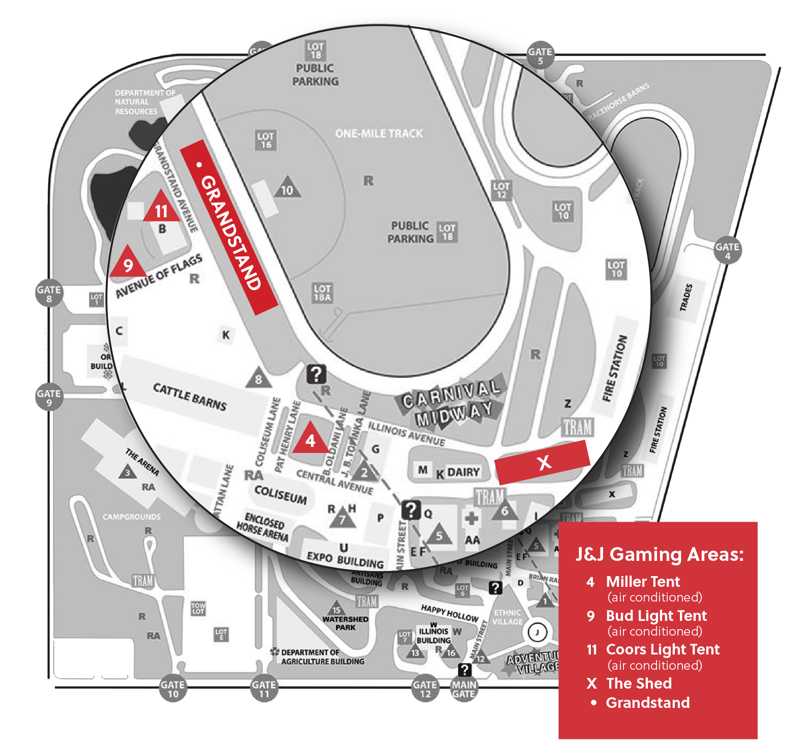 Illinois State Fair 2025 Map Sonia Peters