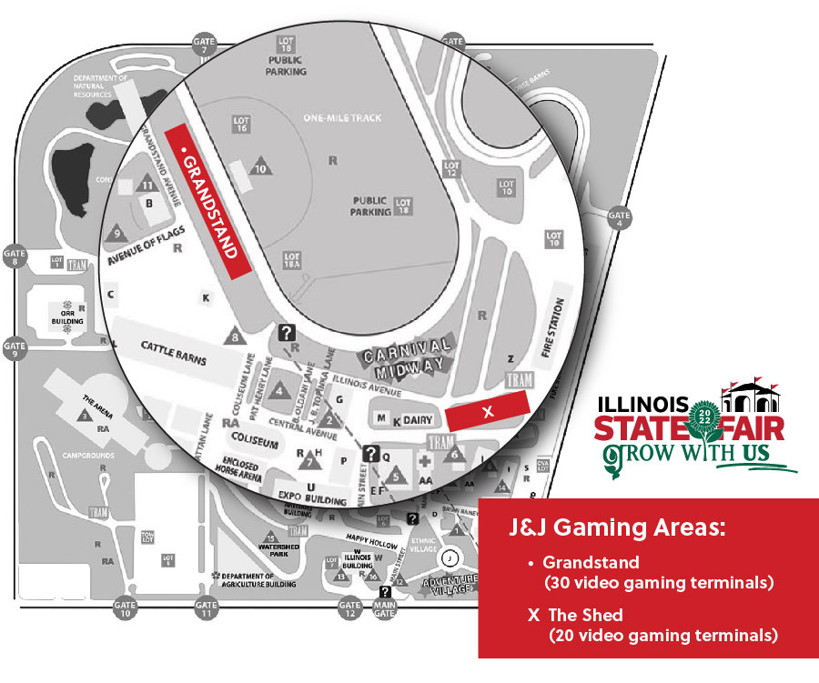 J&J Gaming is returning to the Illinois State Fair