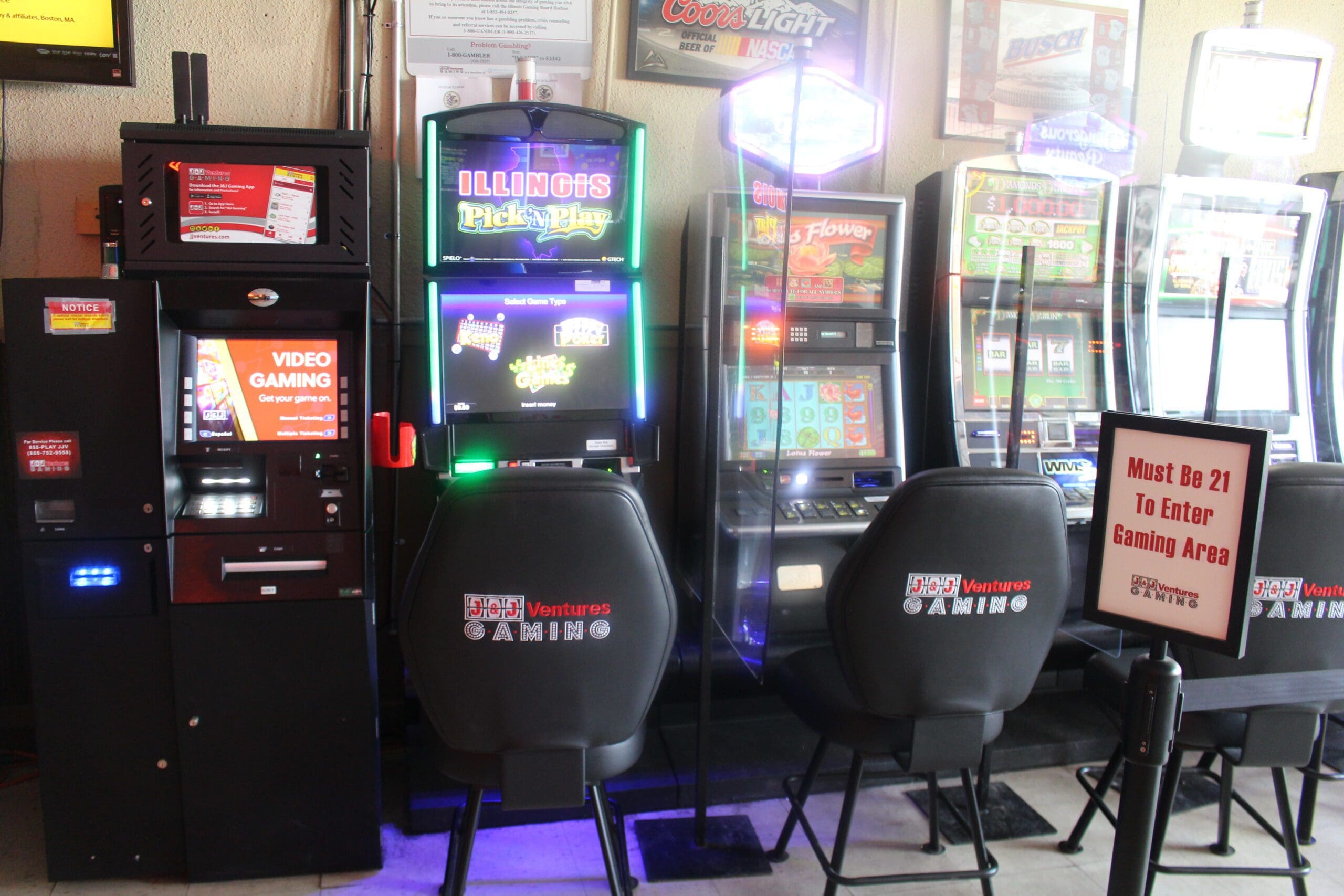 Video Gaming at Palm Tree Pub in Virden, IL Video Gaming in Virden