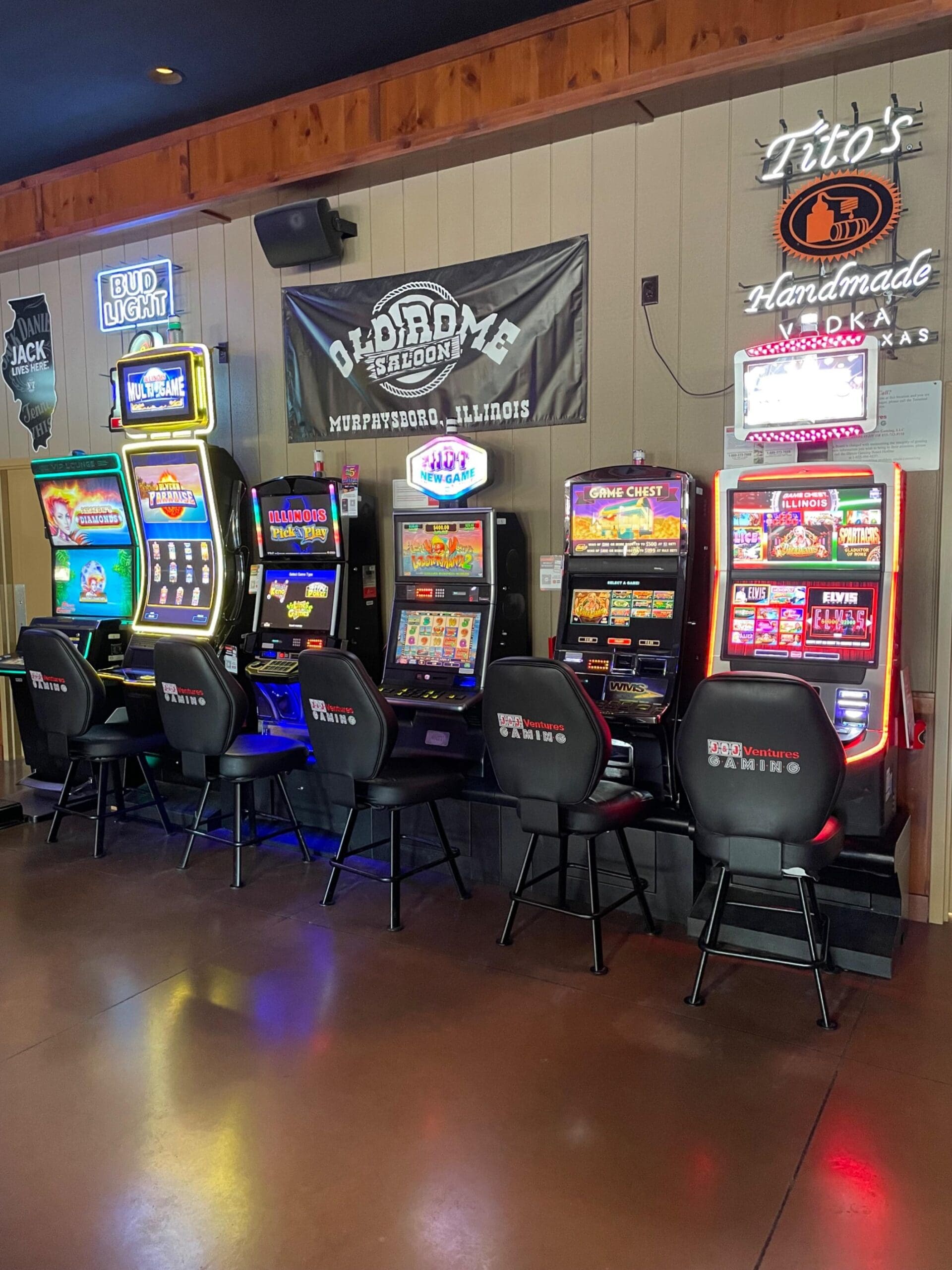 Video Gaming at The Old Rome in Murphysboro, IL